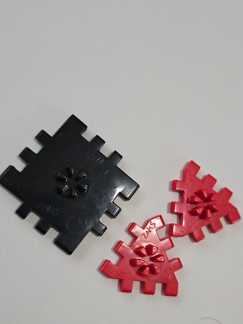 Vintage Ohio Art Zaks building toy pieces from the late 1980s